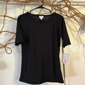 Lularoe NWT Gigi Top, black, size small